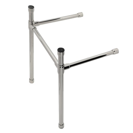 Fauceture VPB2218336 Dreyfuss Stainless Steel Console Sink Leg, Polished Nickel VPB2218336
